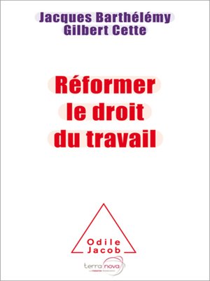 cover image of Réformer le droit du travail